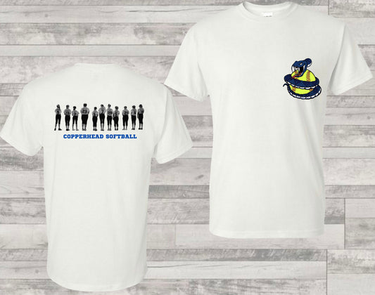 Custom- Copperhead Team Pic tshirt