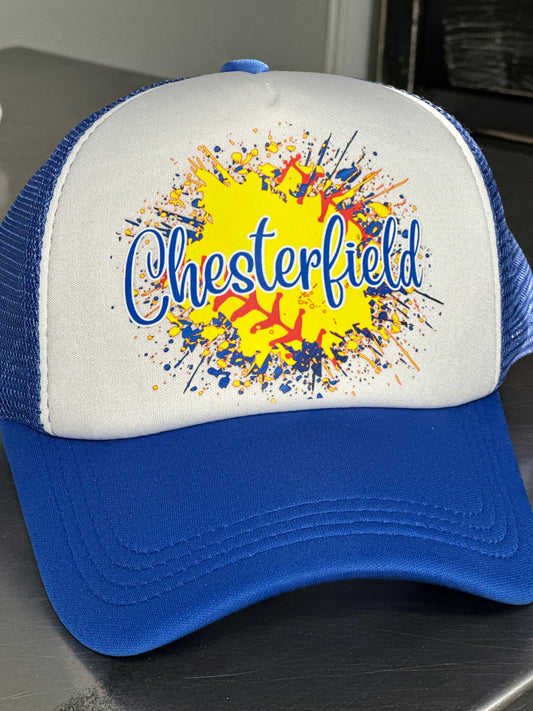 Custom-Chesterfield Softball Hat