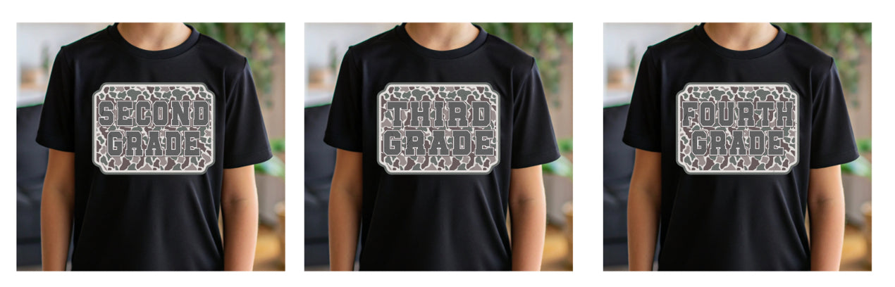 Camo Back to School