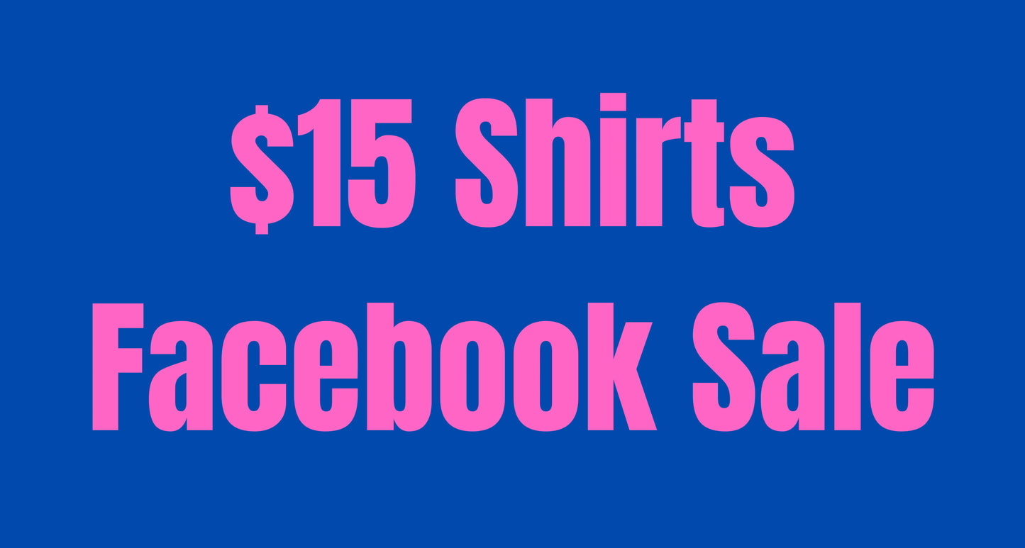 Facebook Sale