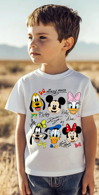 Mickey & Friends Autographs