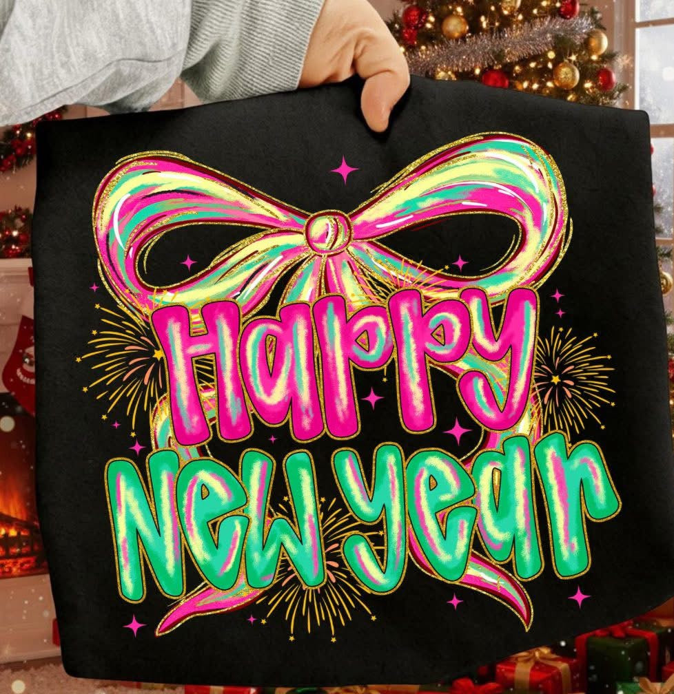 Bright Happy New Year Sweatshirt