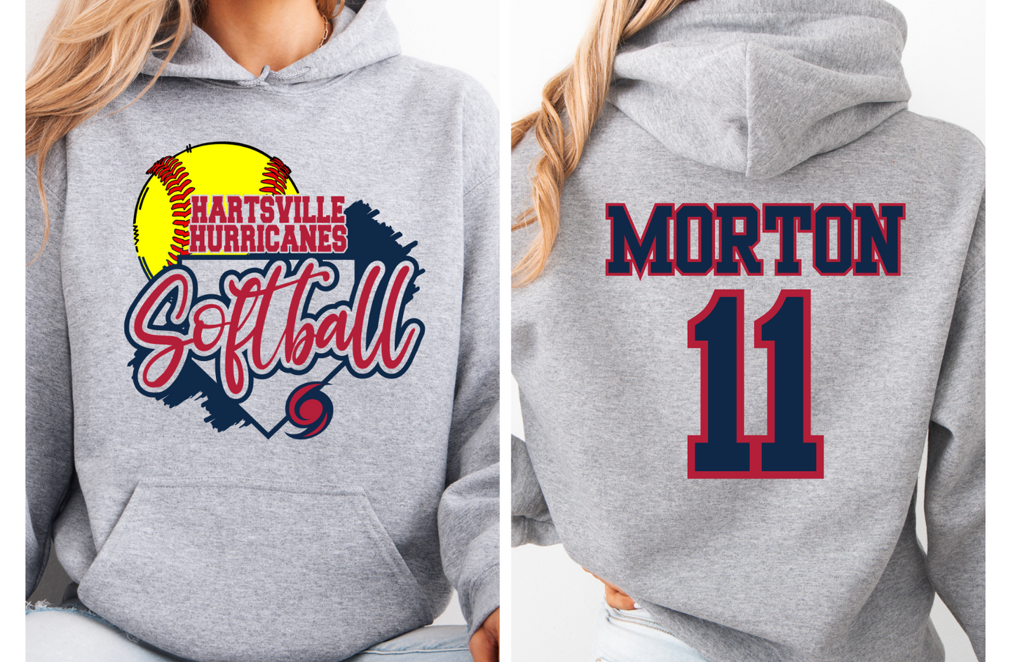 Hartsville Hurricanes 8U Hoodie