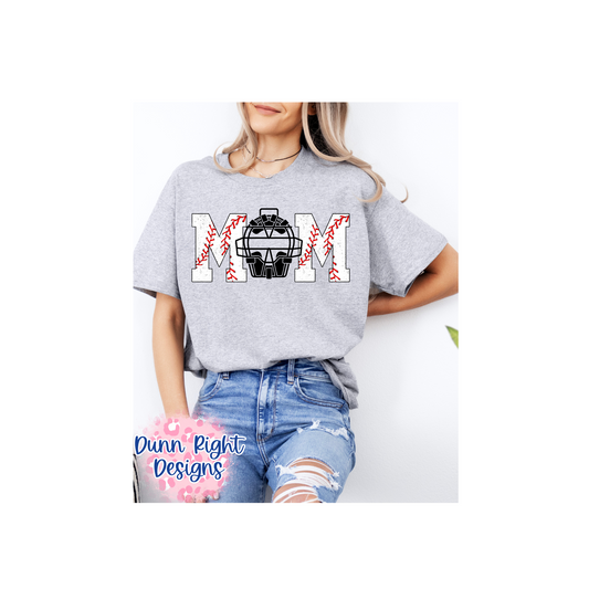 Baseball Catcher Mom