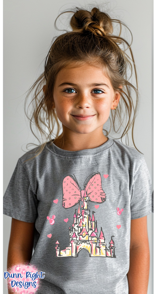 Disney- Castle & Bow