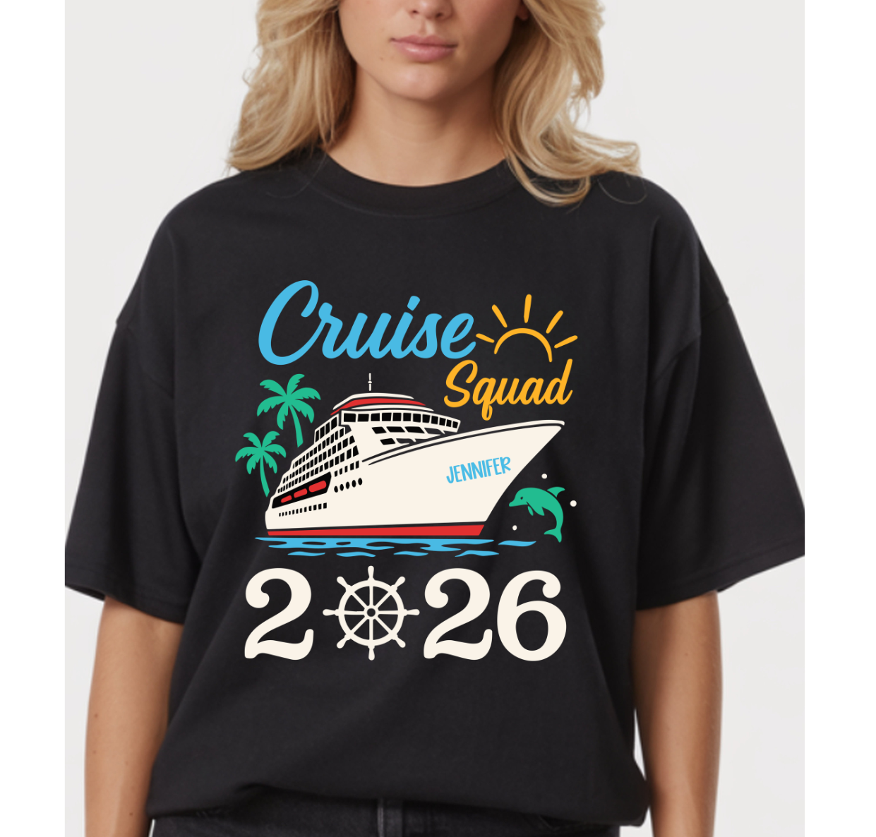 Custom-Cruise Squad T-Shirt