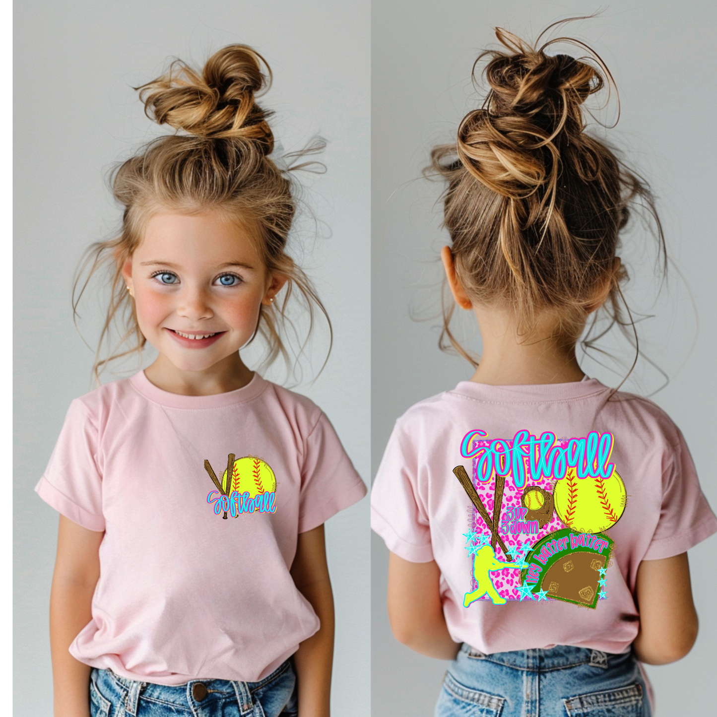 Short Sleeve Softball 3 up 3 down