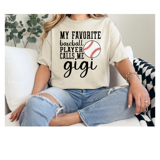 My Favorite Baseball Player-GIGI