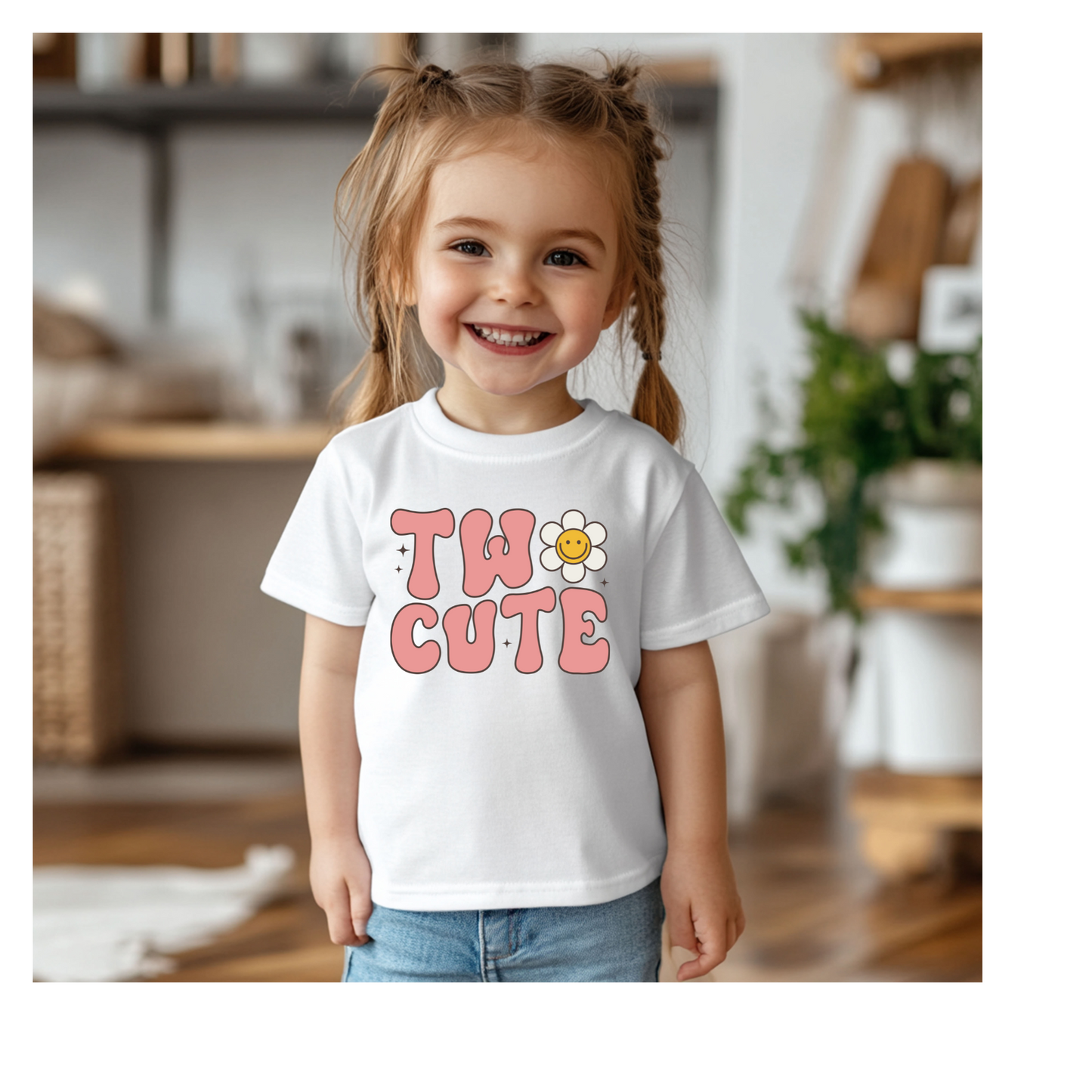 Toddler- Two Cute T-shirt