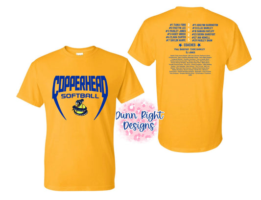 Custom- Copperhead Team Shirt