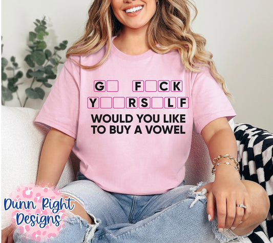 Would You Like to Buy a Vowel