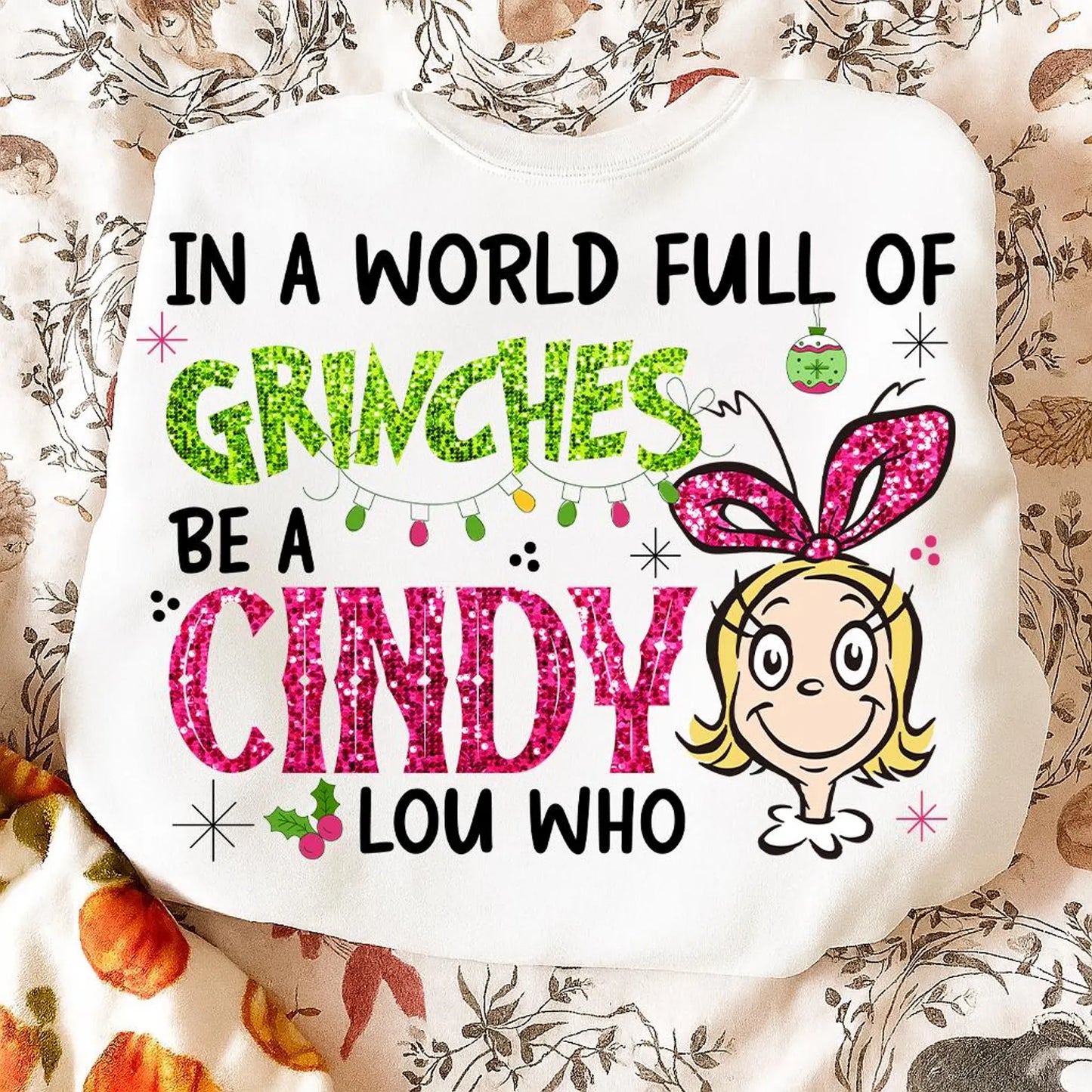 Be a Cindy Lou Who