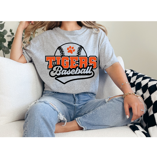 Short Sleeve Clemson Baseball