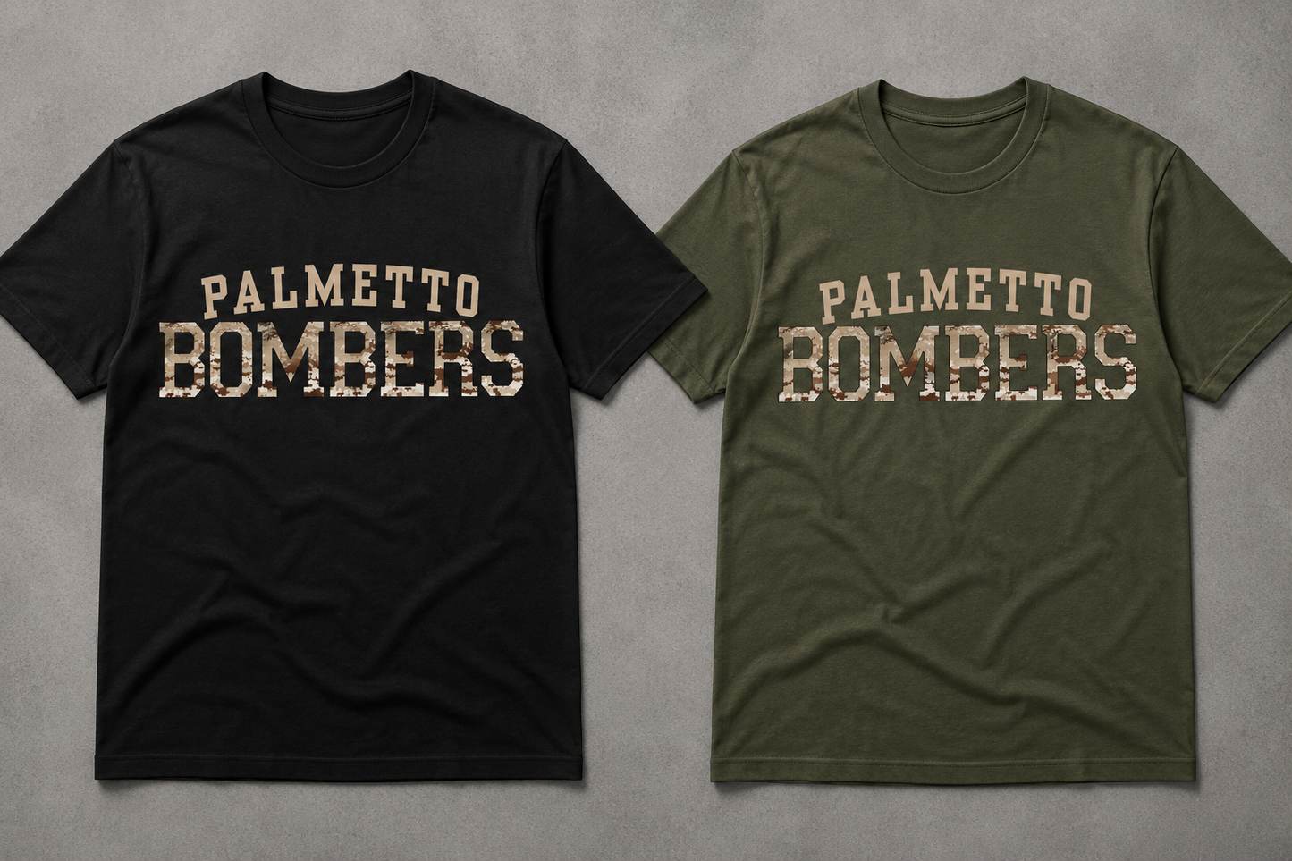 Camo Palmetto Bombers Short Sleeve