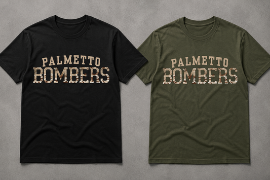 Camo Palmetto Bombers Short Sleeve