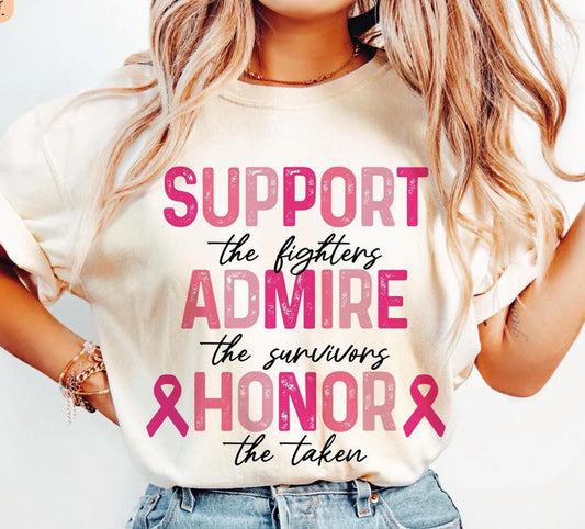 Support Admire & Honor T-Shirt