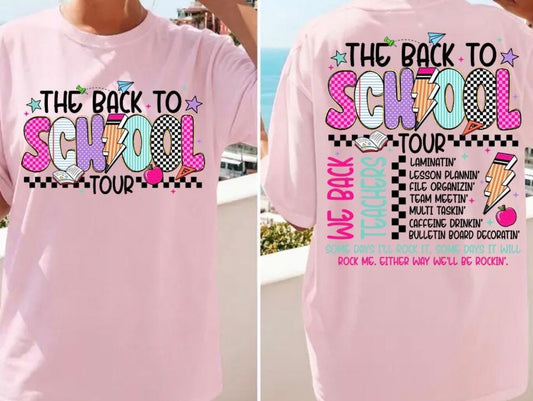 Back to School Tour Short Sleeve
