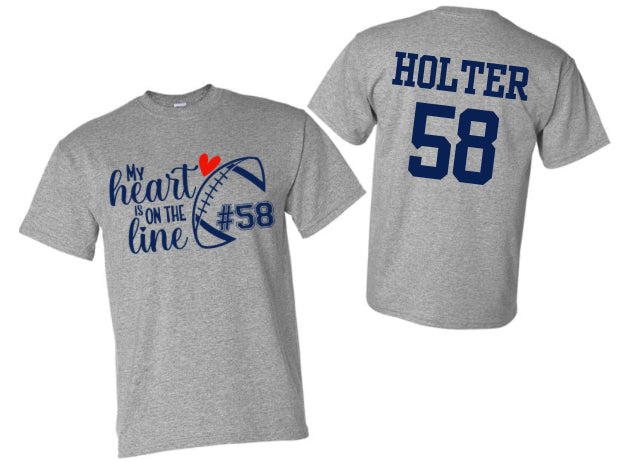 Custom-My Heart is on the Line