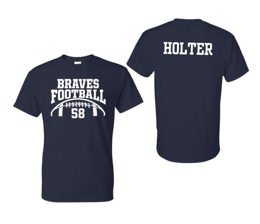 Custom-Braves Football