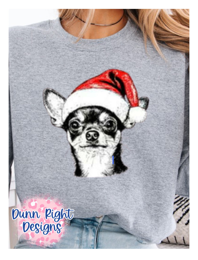 Christmas Chihuahua Sweatshirt