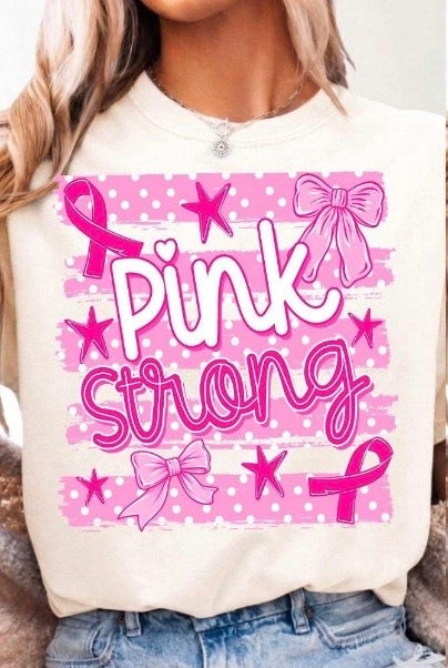 Pink Strong Short Sleeve