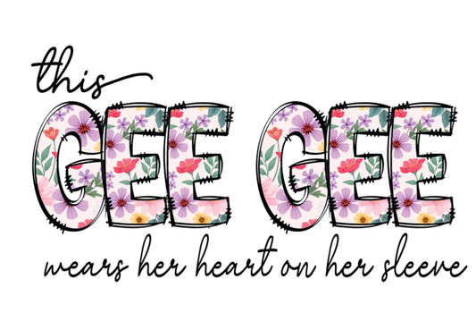 Heart on her Sleeve GEEGEE