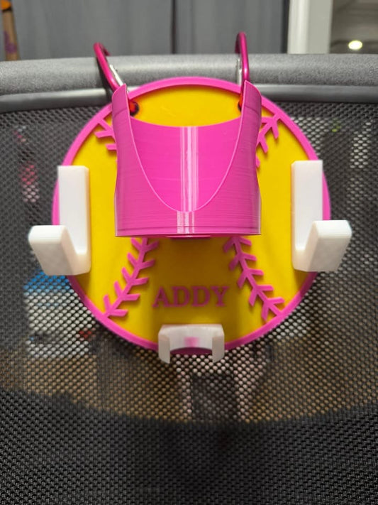 Softball Dugout Organizer 3D Printed