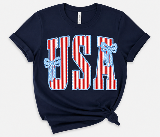 USA Bow Short Sleeve
