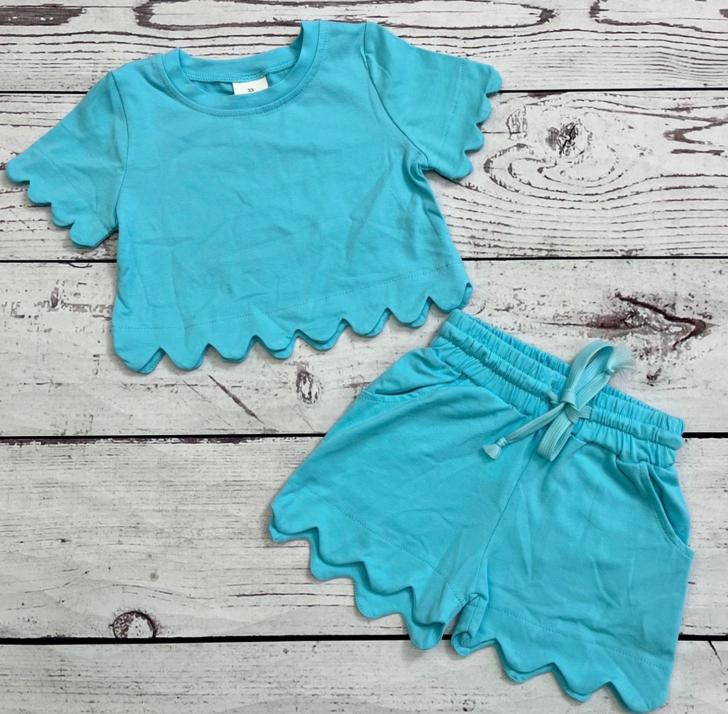 Blue Little Girls Outfit