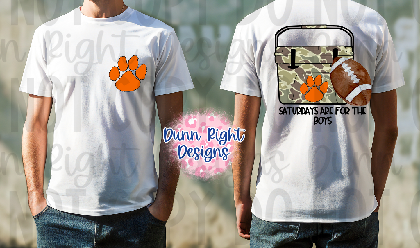 Saturday's are for the Boys- Tigers