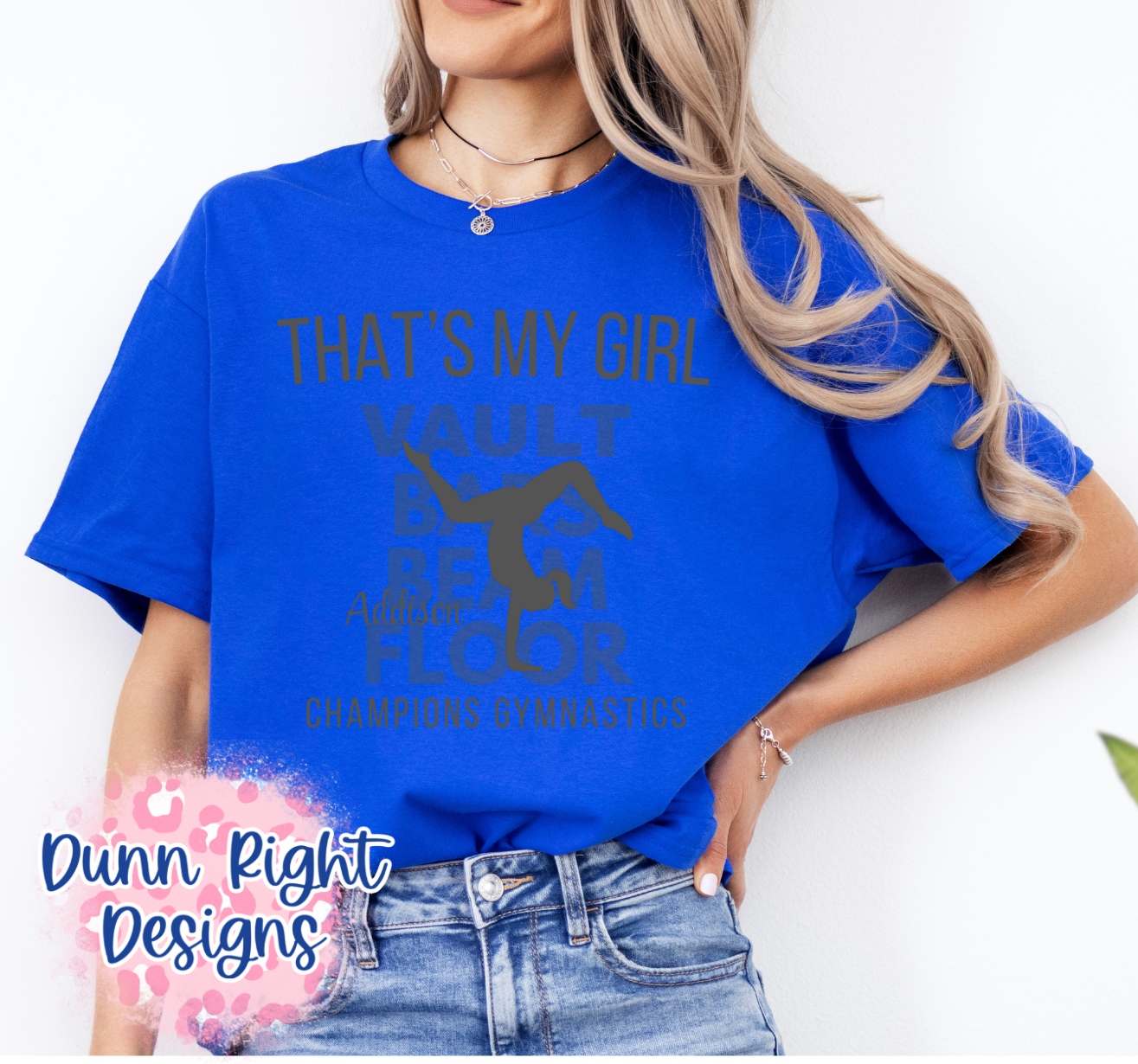 Custom-Gymnast Name Short Sleeve