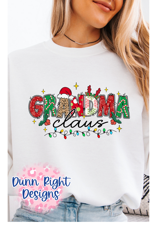 Grandma Christmas Long Sleeve