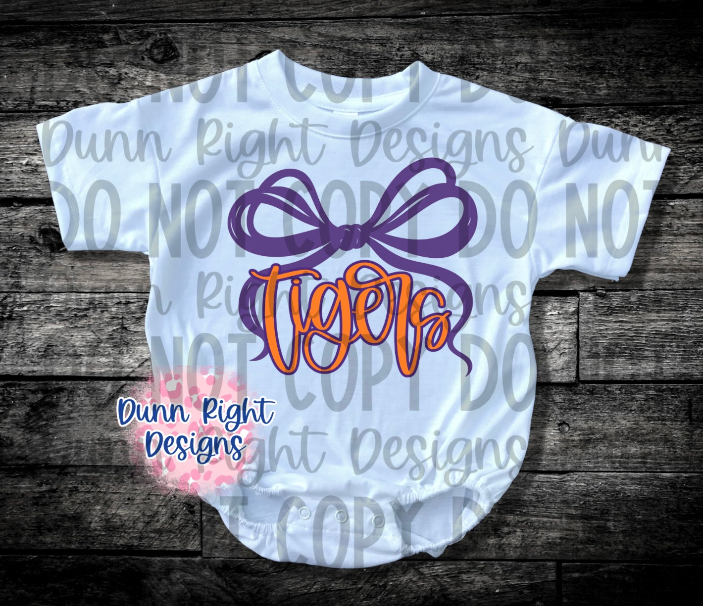 Bubble Romper Tigers