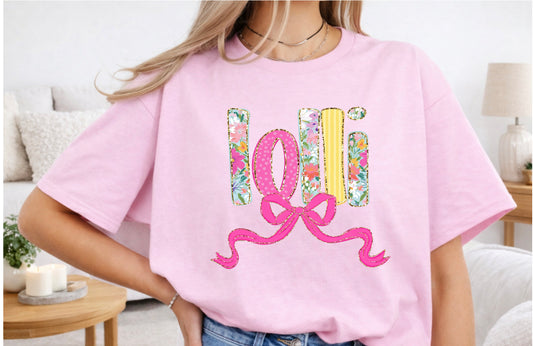 Floral Lolli Short Sleeve