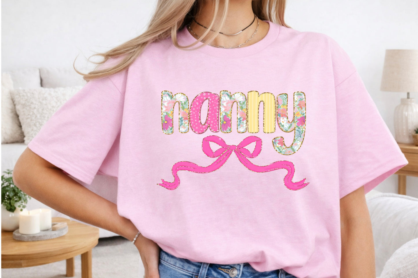 Floral Nanny Short Sleeve