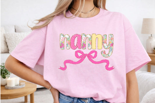 Floral Nanny Short Sleeve