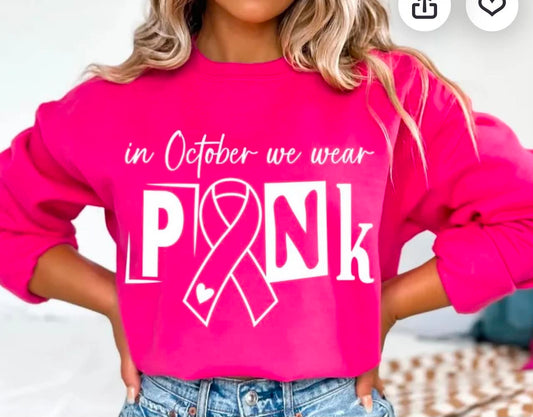 In October We Wear Pink Short Sleeve