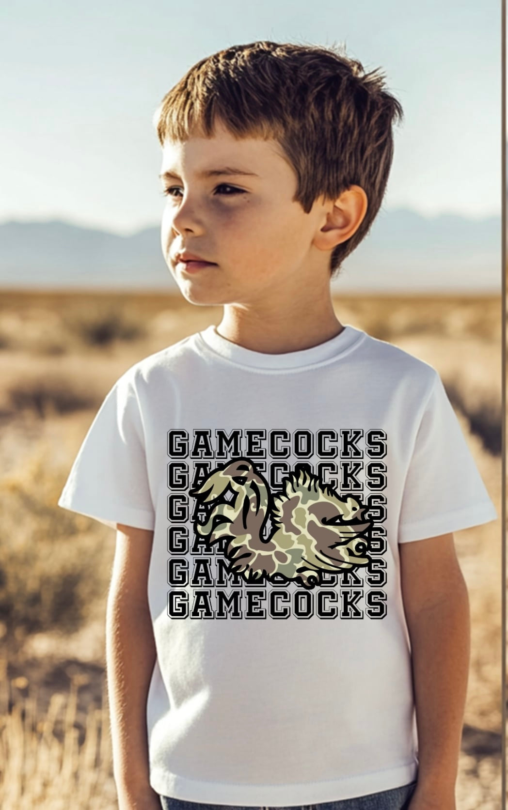 Custom- Camo USC & Name