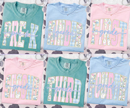 Girls Back to School Short Sleeve