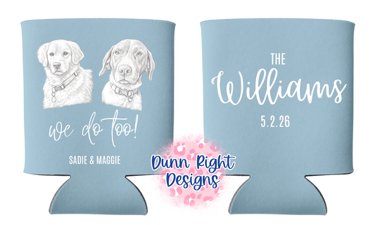 Williams Wedding- Bulk Koozie